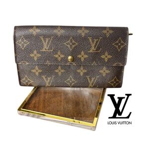 Louis Vuitton Sarah Monogram Wallet EUC